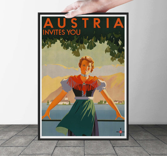 Austria Vintage poster